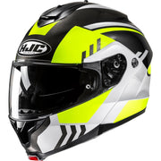 HJC C91N Kaon Flip Front Motorcycle Helmet - Yellow