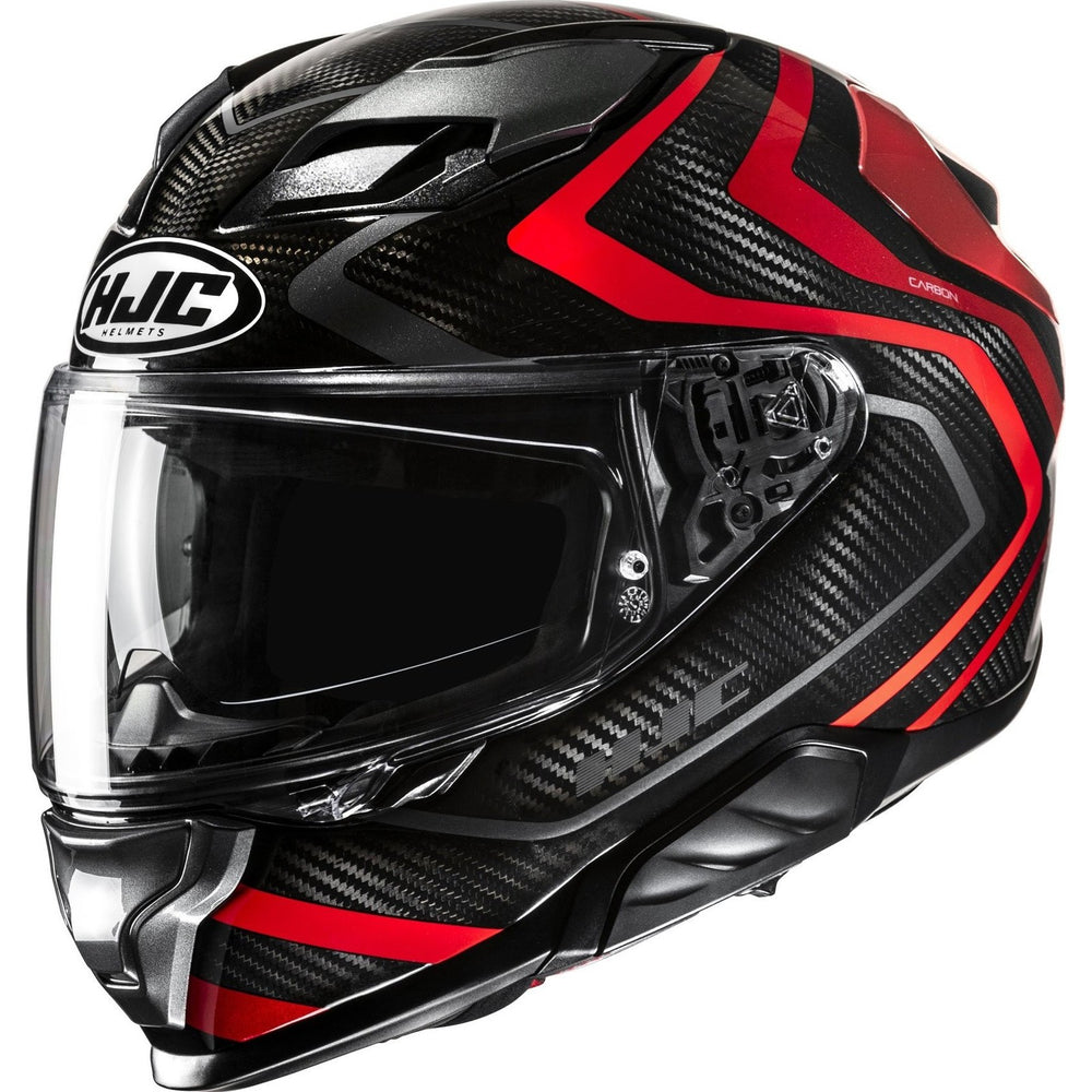 HJC F71 Carbon Nevio Motorcycle Helmet - Red