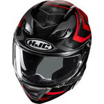 HJC F71 Carbon Nevio Motorcycle Helmet - Red