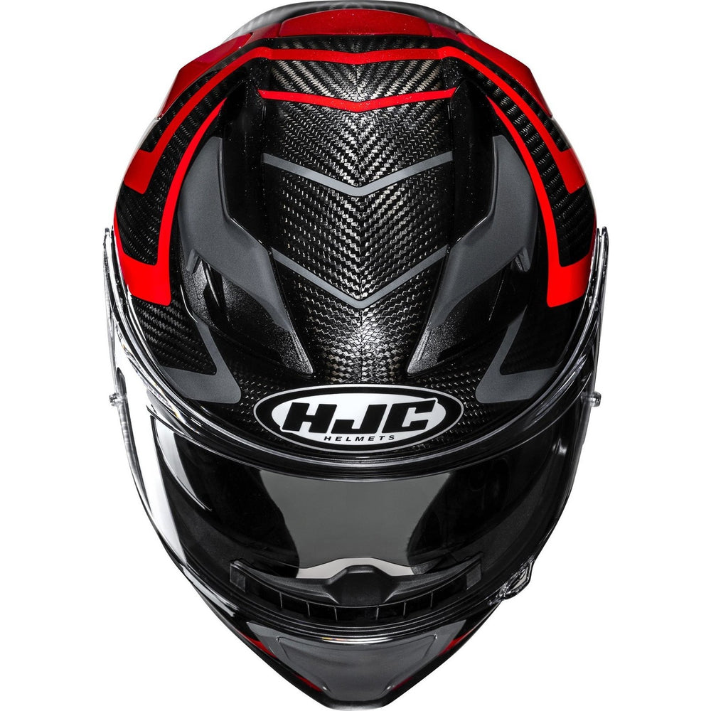 HJC F71 Carbon Nevio Motorcycle Helmet - Red
