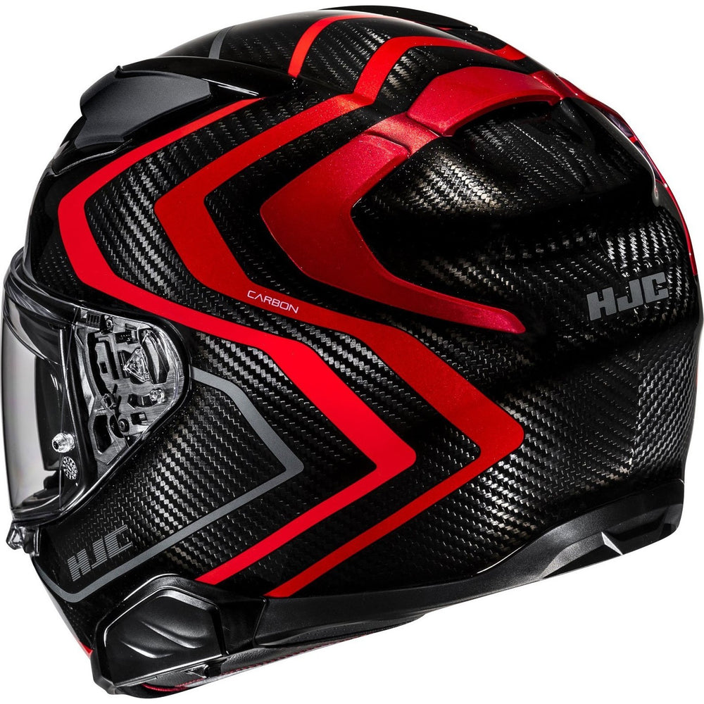 HJC F71 Carbon Nevio Motorcycle Helmet - Red