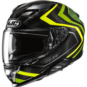 HJC F71 Carbon Nevio Motorcycle Helmet - Yellow