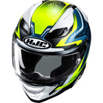 HJC F71 Fes Motorcycle Helmet - Yellow