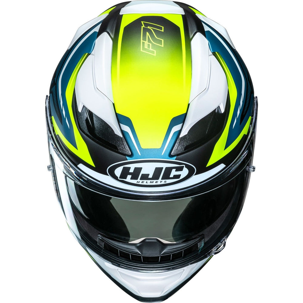 HJC F71 Fes Motorcycle Helmet - Yellow