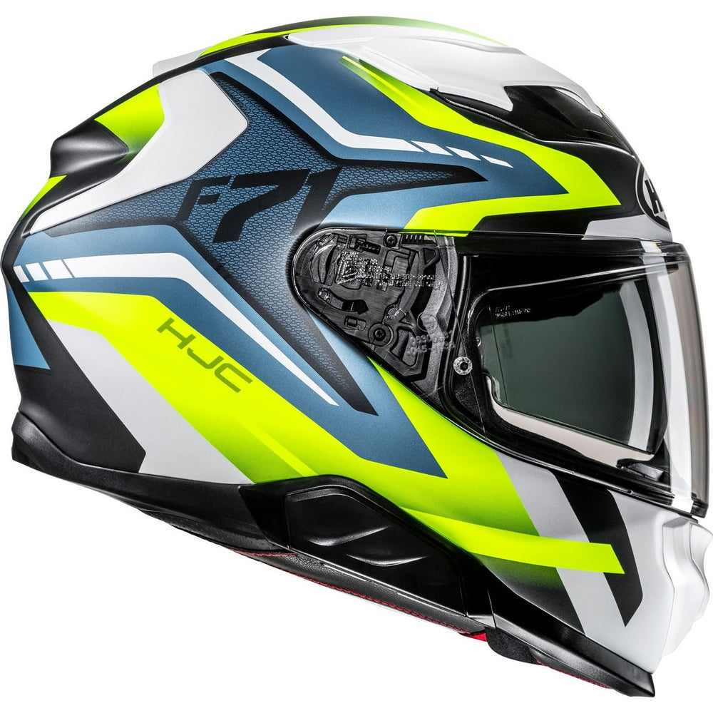 HJC F71 Fes Motorcycle Helmet - Yellow