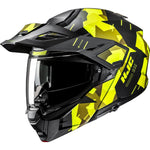 HJC i80 Roki Flip Front Adventure Motorcycle Helmet - Yellow