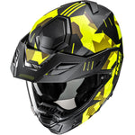 HJC i80 Roki Flip Front Adventure Motorcycle Helmet - Yellow
