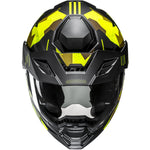 HJC i80 Roki Flip Front Adventure Motorcycle Helmet - Yellow