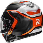HJC RPHA 91 Carbon Lagos Flip Front Motorcycle Helmet - Orange