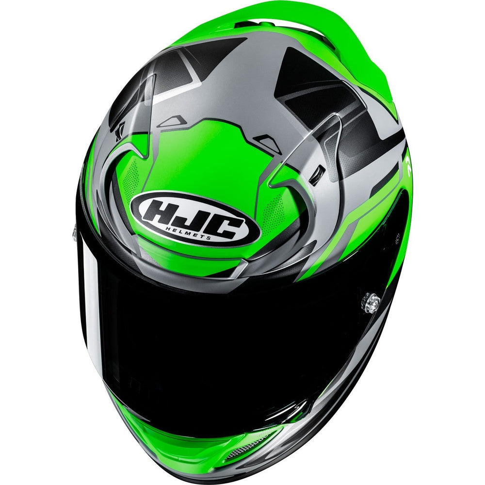 HJC RPHA 12 Brels Motorcycle Helmet - Green