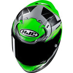 HJC RPHA 12 Brels Motorcycle Helmet - Green