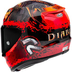 HJC RPHA 12 Diablo Blizzard Motorcycle Helmet - Red