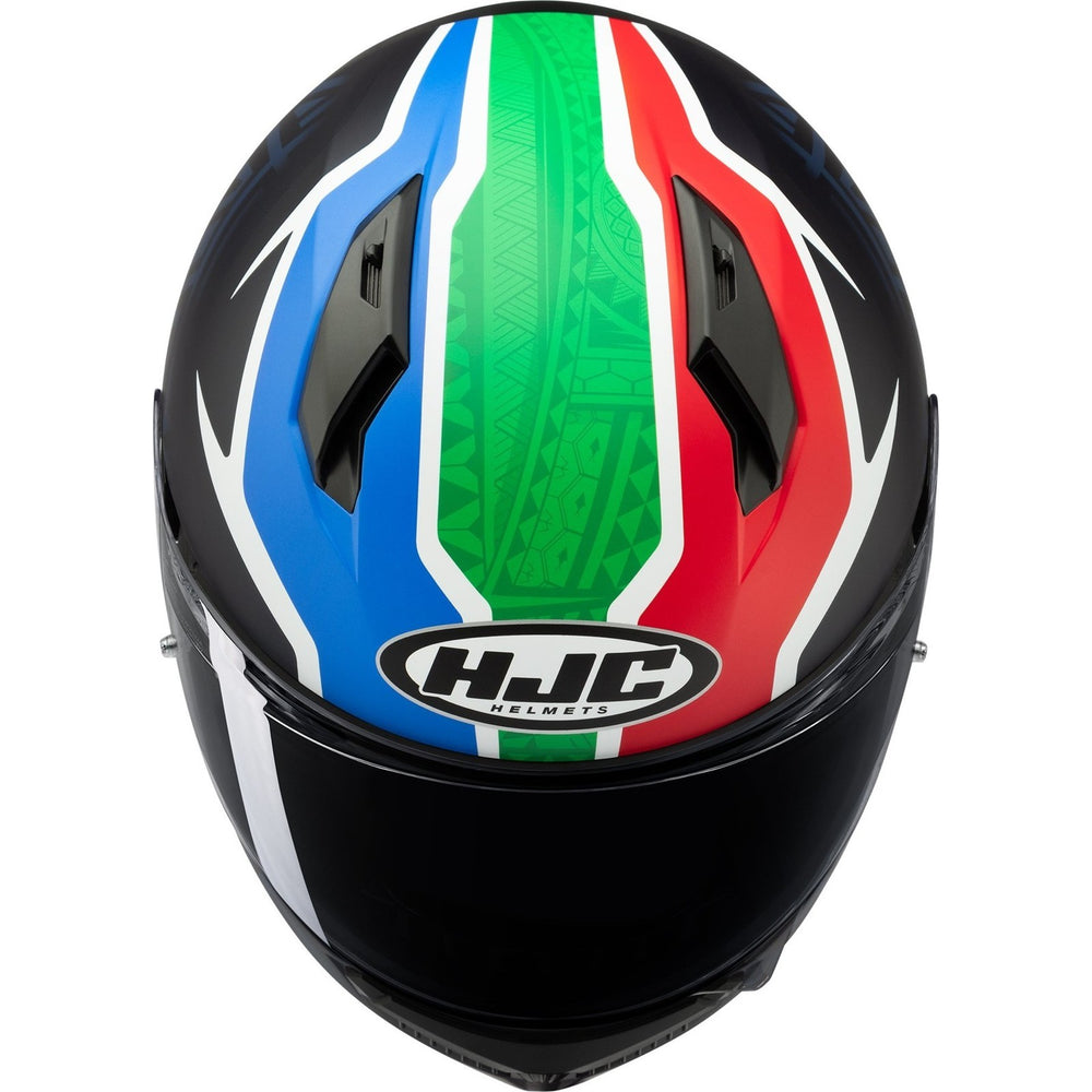 HJC C10 Brad Binder Replica Motorcycle Helmet - Red White Blue