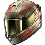 Shark Skwal i3 Venum Motorcycle Helmet - Black Red Gold