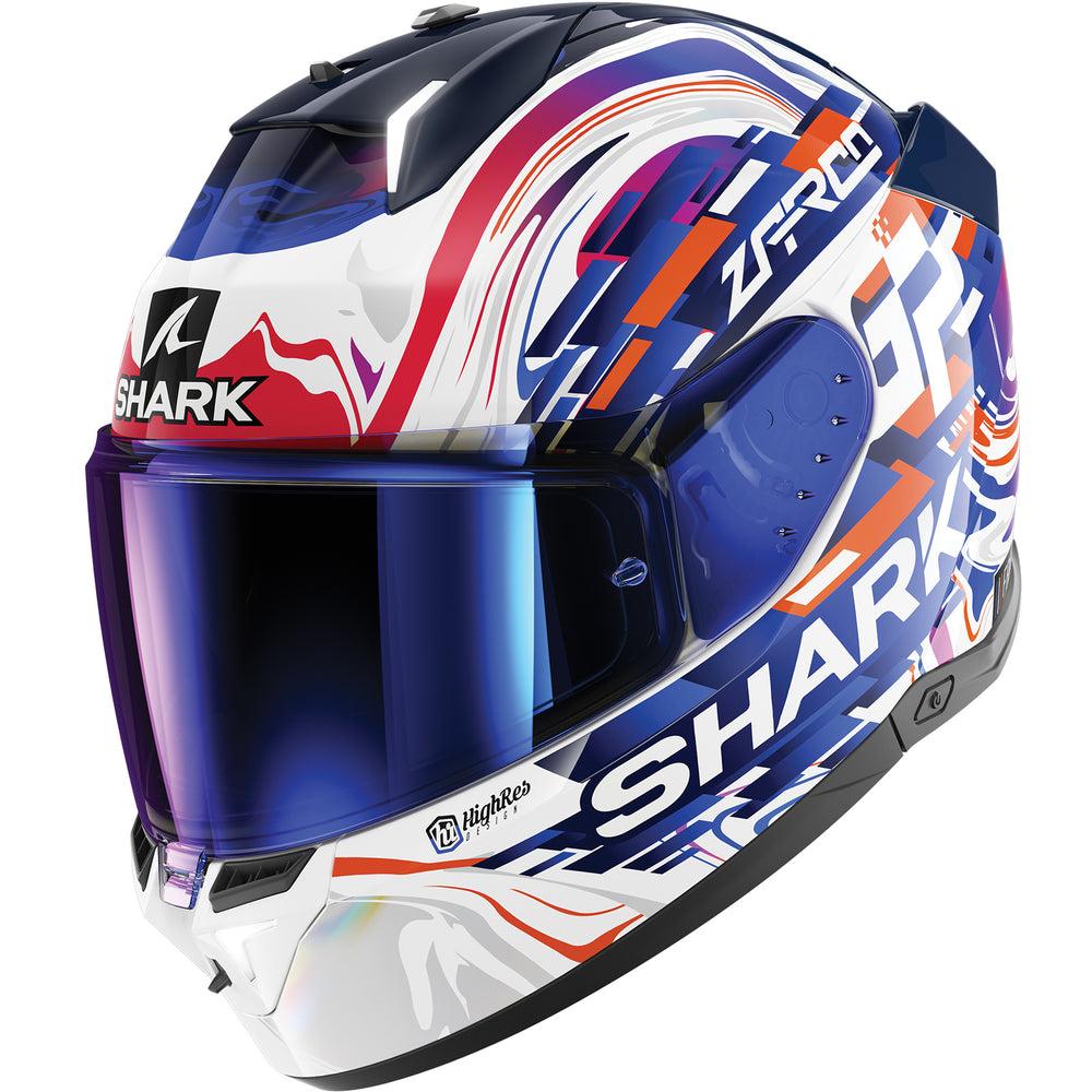 Shark Skwal i3 Replica Zarco GP de France Motorcycle Helmet Shark Skwal i3 Replica Zarco GP de France Motorcycle Helmet
