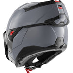 Shark Oxo Dark Shadow Flip Front Motorcycle Helmet - Gun Silver