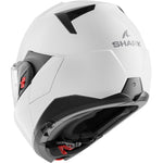 Shark Oxo Blank Flip Front Motorcycle Helmet - Pearly White
