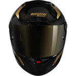 Nolan X-804 RS Ultra Carbon Aureo Motorcycle Helmet - Black Carbon Gold