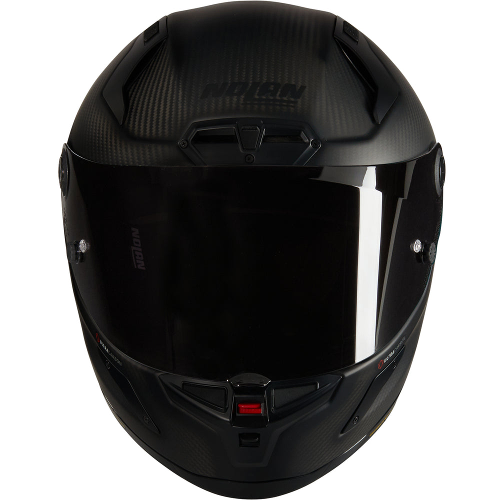 Nolan X-804 RS Ultra Carbon Puro Motorcycle Helmet - Matt Carbon Silver
