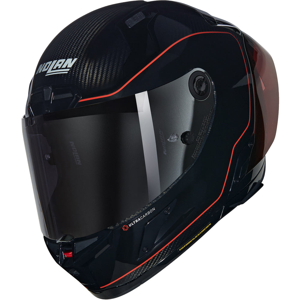 carbon monoxide ppi in motorcycle helmets Nolan X-804 RS Ultra Carbon Asso Di Picche Motorcycle Helmet