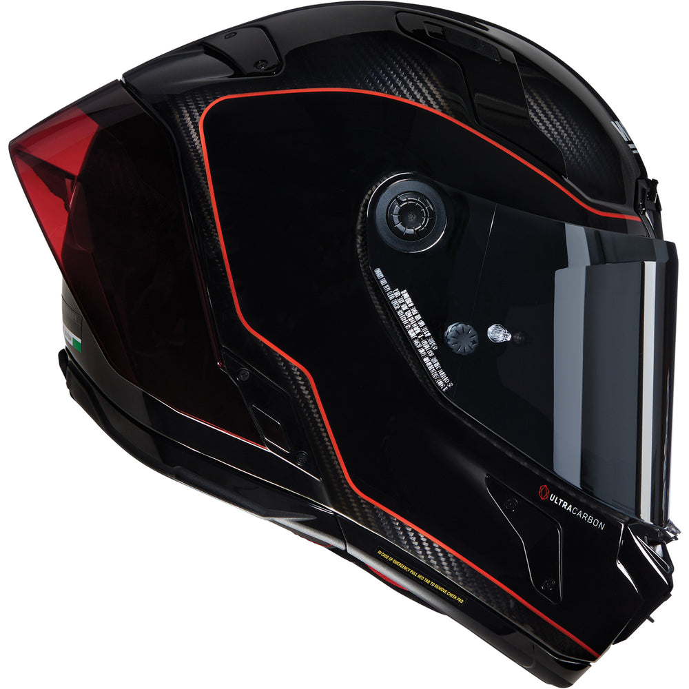 Nolan X-804 RS Ultra Carbon Asso Di Picche Motorcycle Helmet - Carbon Red