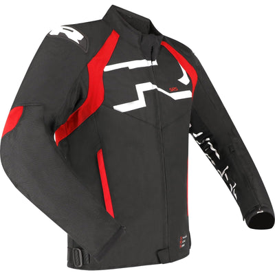 Richa Stradale Motorcycle Jacket - Black White Red