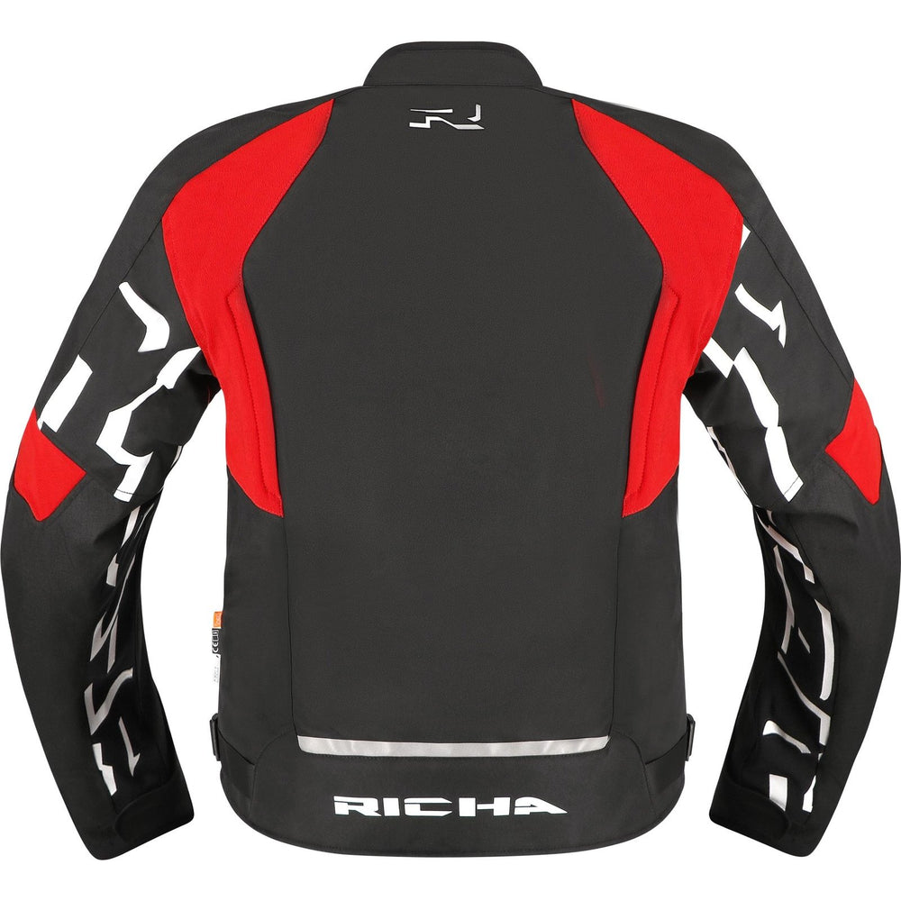 Richa Stradale Motorcycle Jacket - Black White Red
