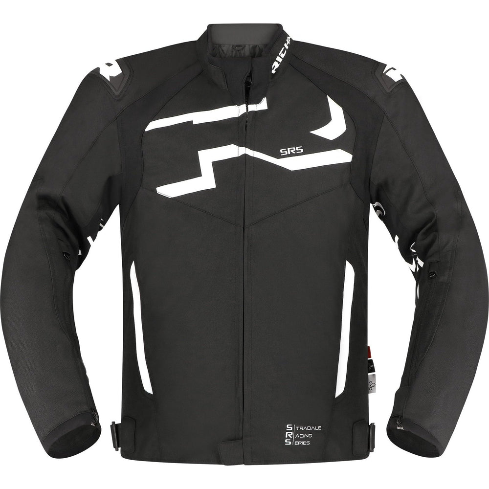Richa Stradale Motorcycle Jacket - Black White