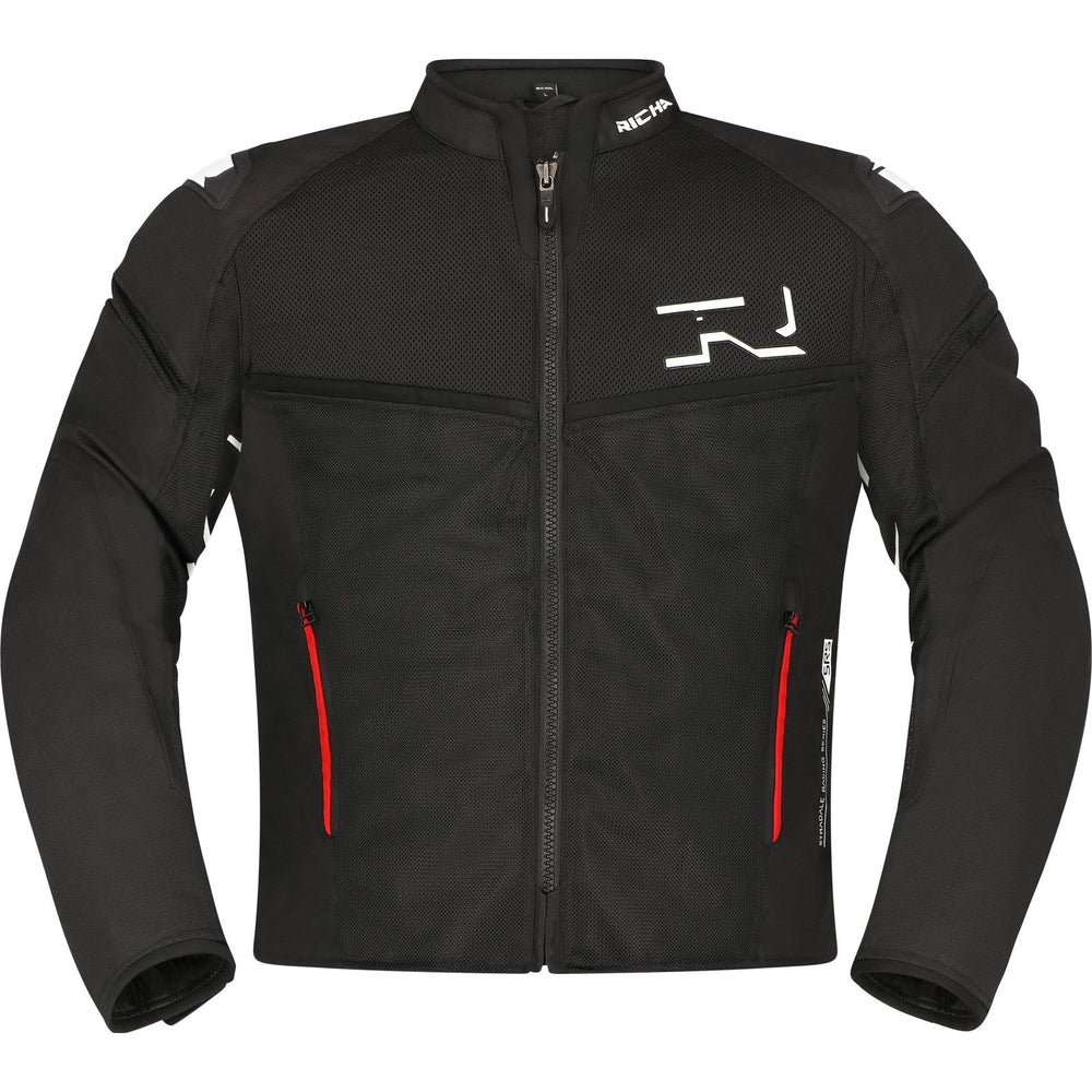 Richa Stradale Mesh Motorcycle Jacket - Black