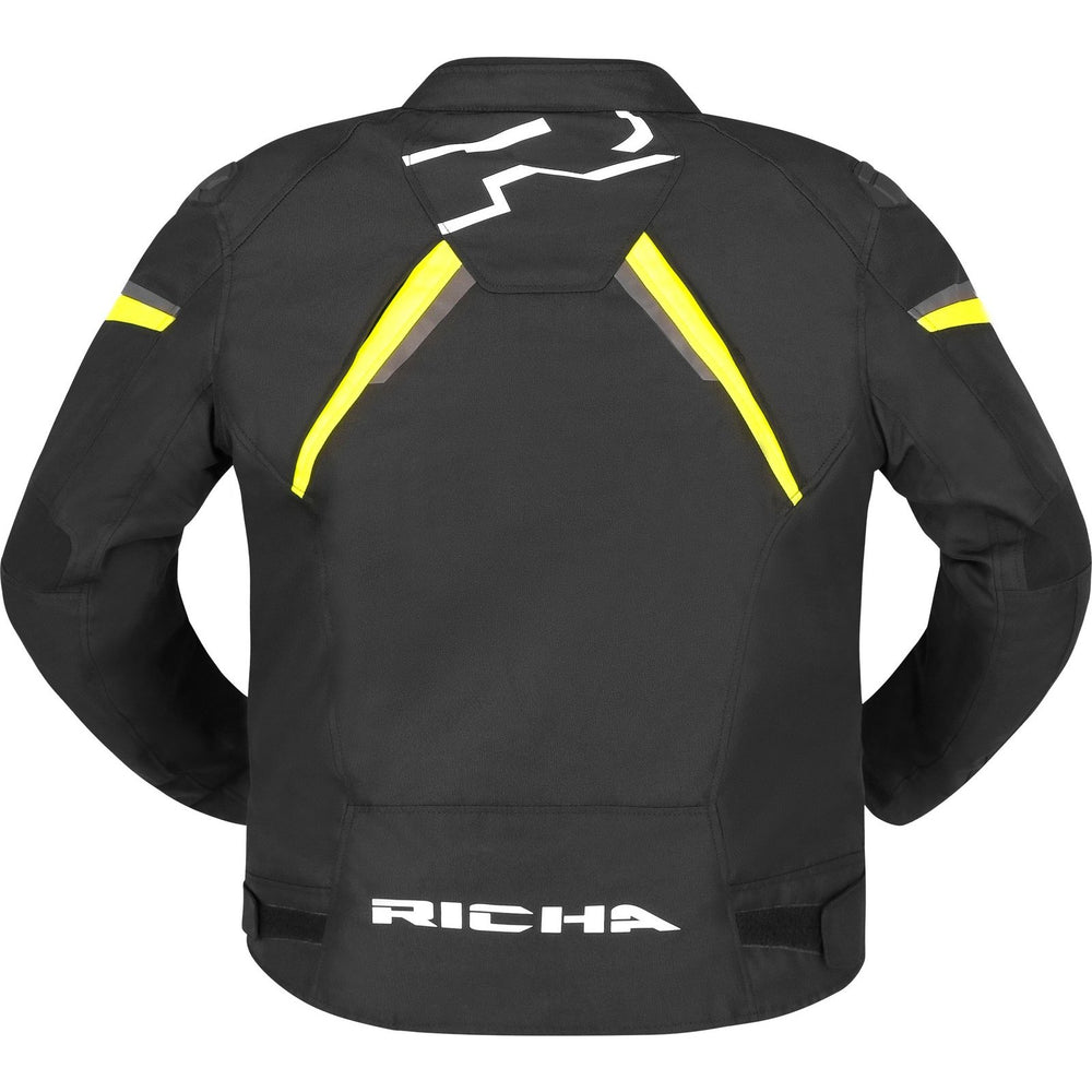 Richa Gotham 3 Motorcycle Jacket S Black Fluo