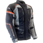 Richa Infinity Prime Motorcycle Jacket L Black Grey Red
