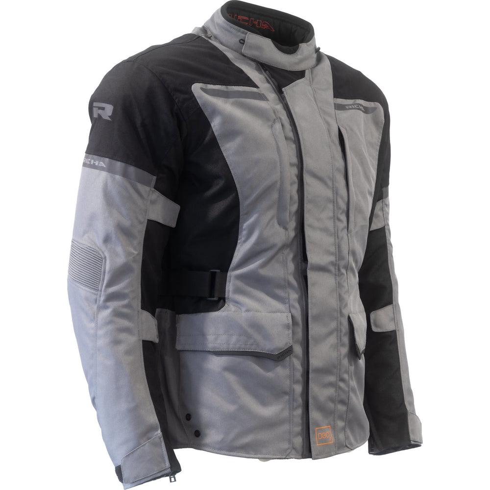 Richa Phantom Prime Motorcycle Jacket S Black Grey