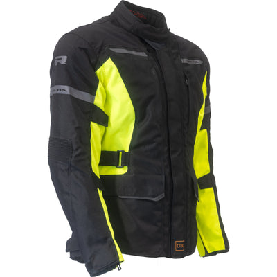 Richa Phantom Prime Motorcycle Jacket - Black Fluo