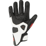 Richa Stradale Stealth Leather Motorcycle Gloves - Black White Red