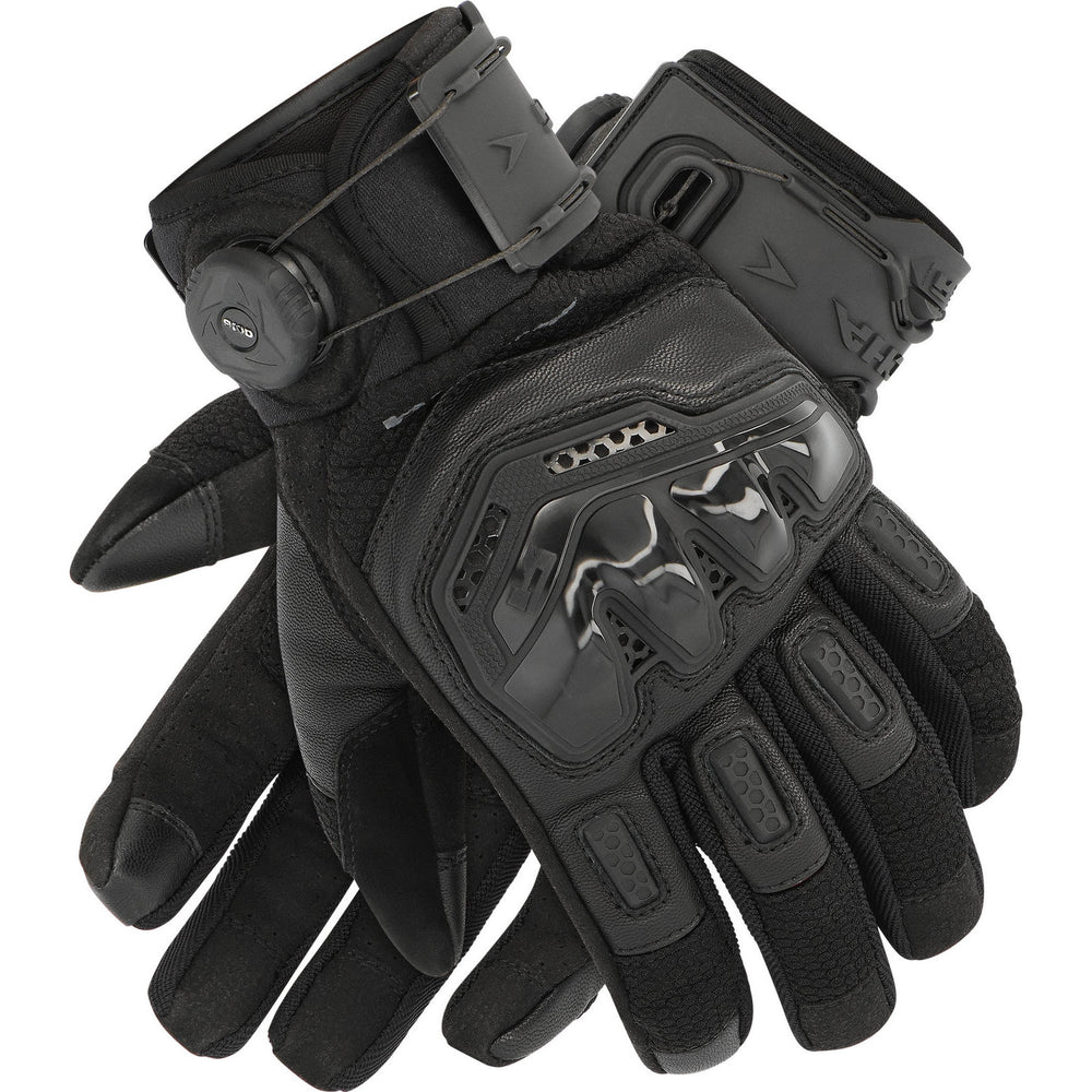 Richa Bodyguard Leather Motorcycle Gloves 3XL Black
