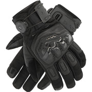 Richa Bodyguard Leather Motorcycle Gloves S Black