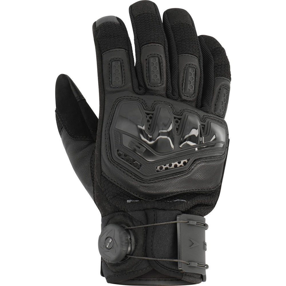 Richa Bodyguard Leather Motorcycle Gloves 3XL Black