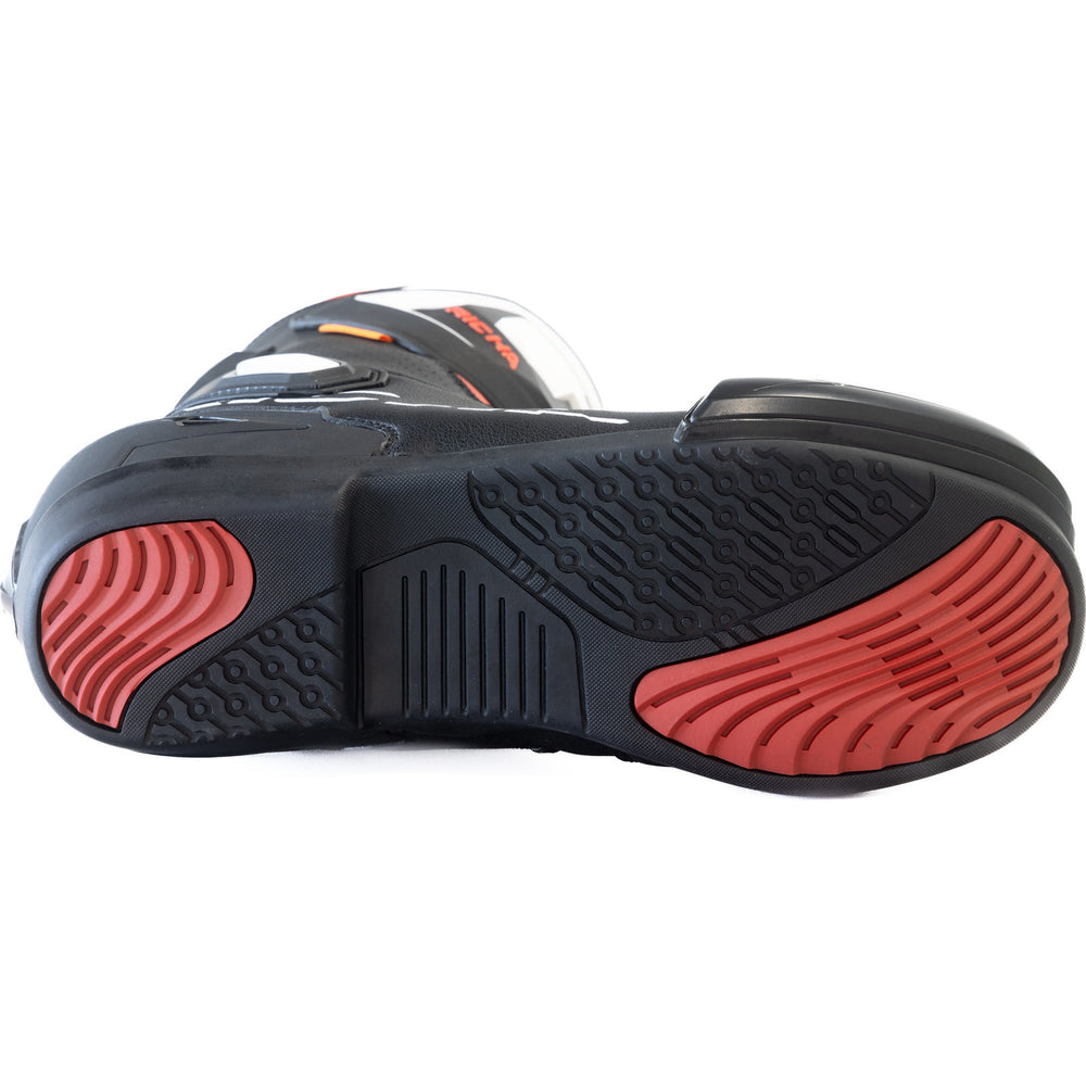Richa Stradale Motorcycle Boots - Black Red