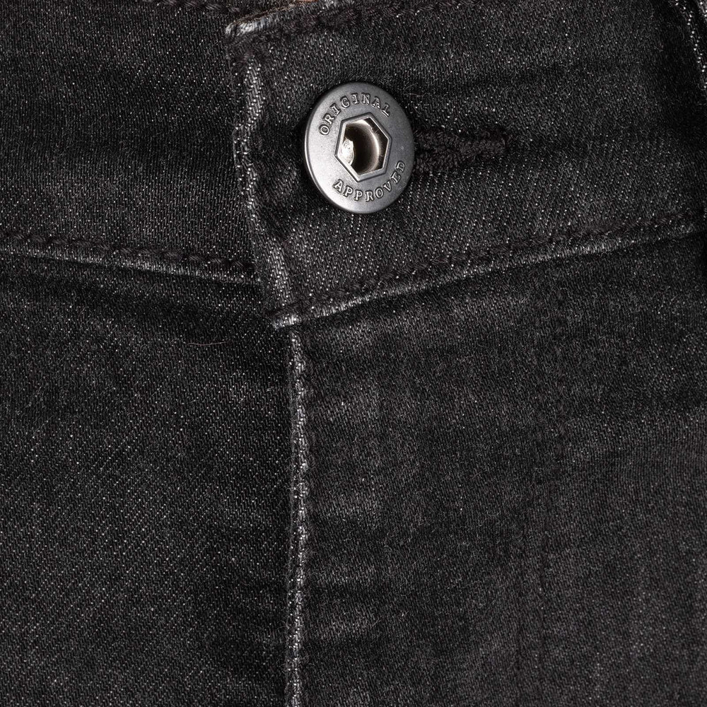 Oxford Original Approved AA Sofia Slim Ladies Motorcycle Jeans - Black