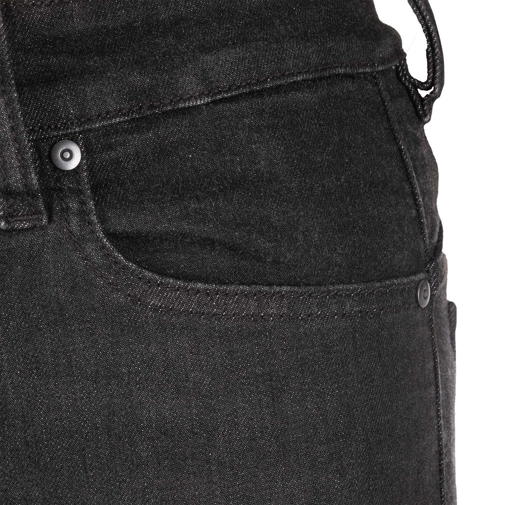 Oxford Original Approved AA Sofia Slim Ladies Motorcycle Jeans - Black