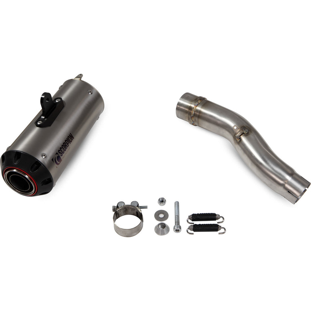 Scorpion Red Power Titanium Slip-On Exhaust For Honda CB 500 F 2019-2021