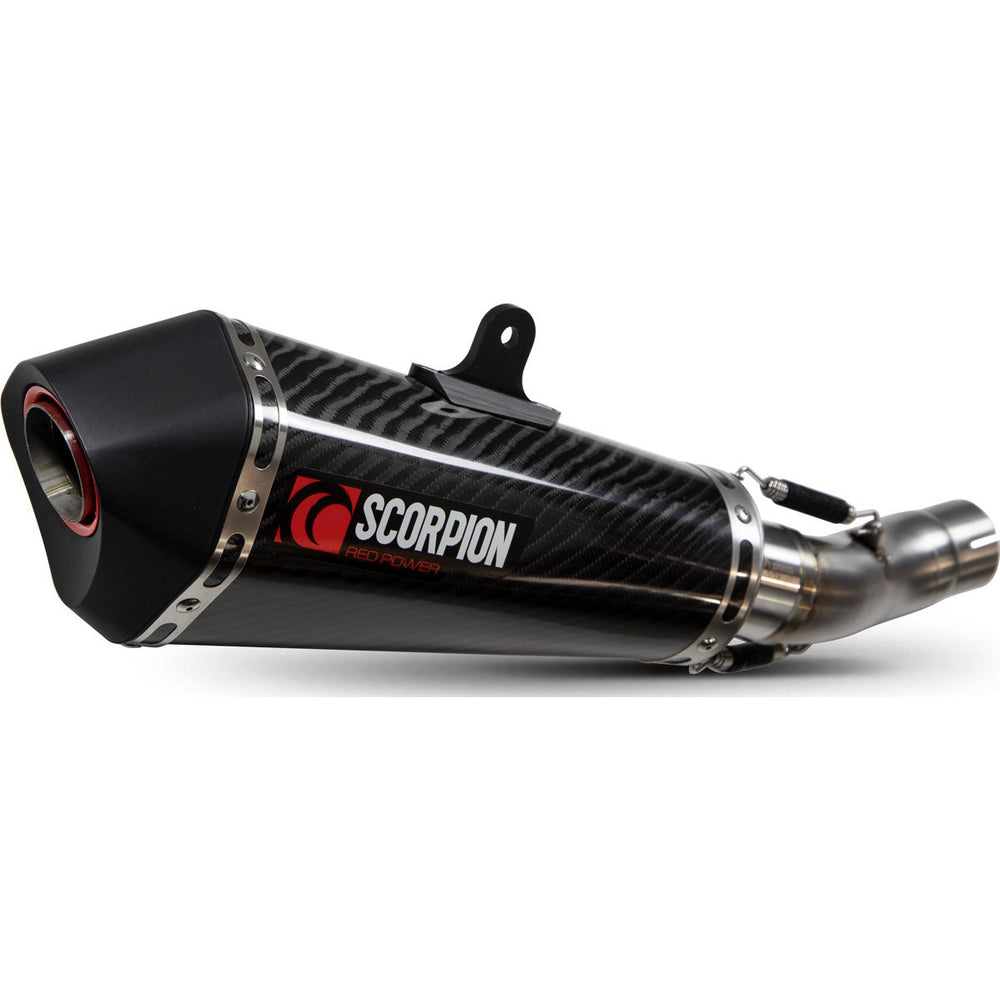 Scorpion Serket Taper Carbon Fibre Slip-On Exhaust For Honda CB 500 F 2019-2021