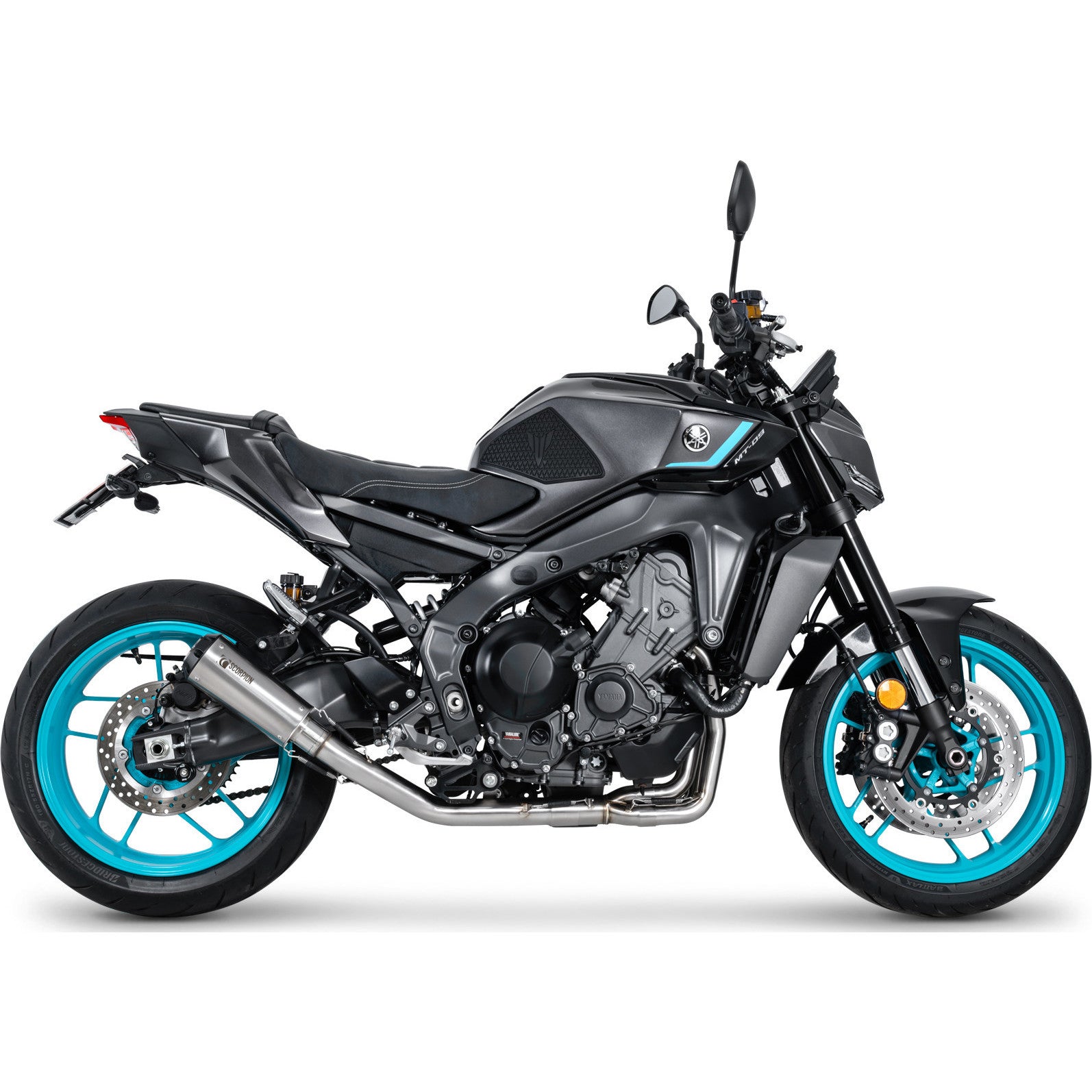 Scorpion Red Power Full System Titanium Exhaust For Yamaha MT-09