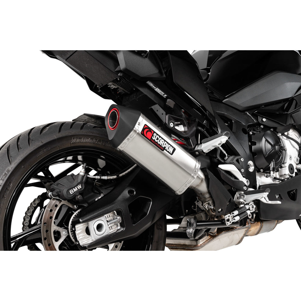 Scorpion Serket Parallel Stainless Steel Slip-On Exhaust For BMW S1000 XR 2020-2025