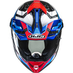 HJC RPHA 60 Dakar Dual Sport Helmet - White Blue Red
