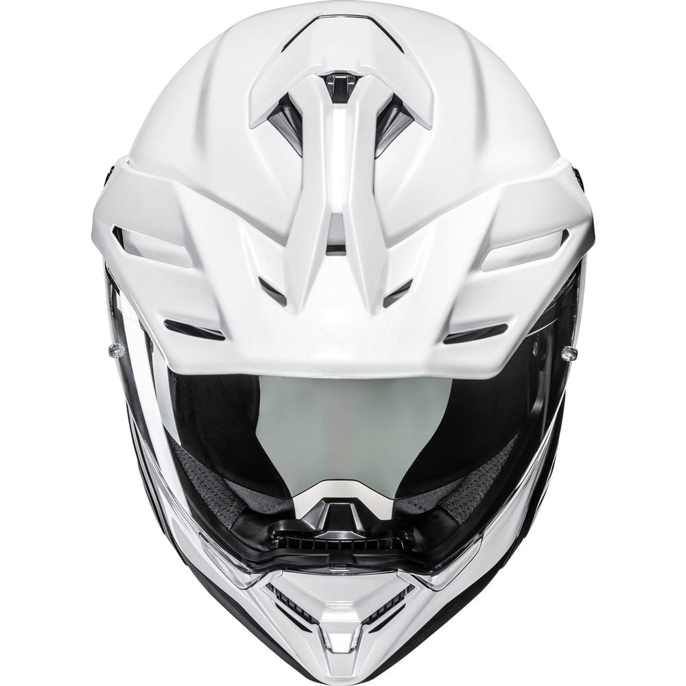 HJC RPHA 60 Plain Dual Sport Helmet - Pearl White