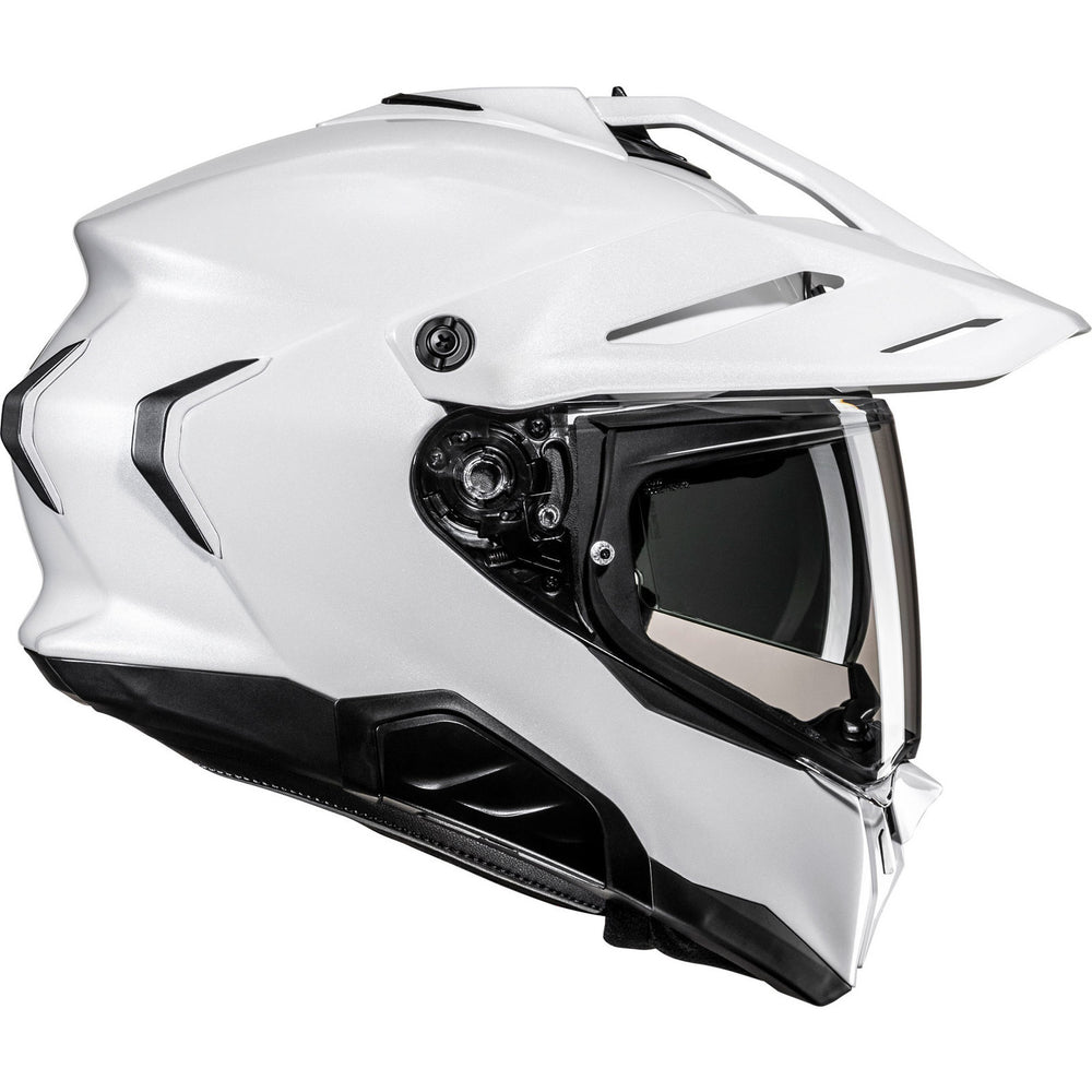 HJC RPHA 60 Plain Dual Sport Helmet - Pearl White