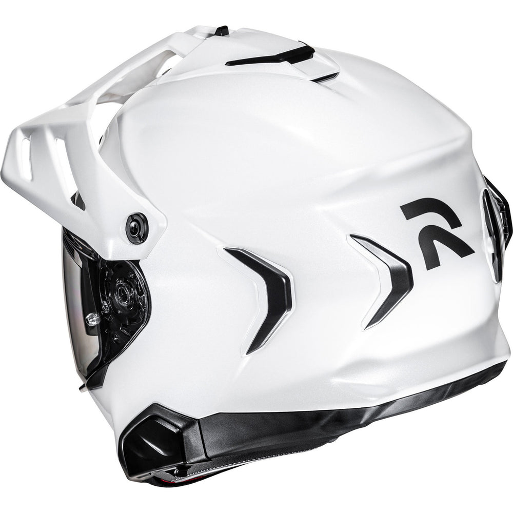 HJC RPHA 60 Plain Dual Sport Helmet - Pearl White