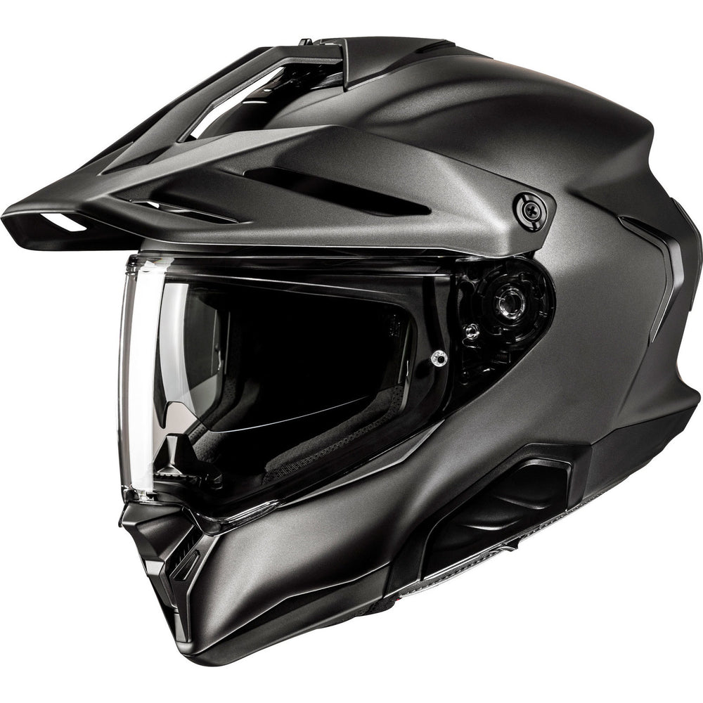 HJC RPHA 60 Plain Dual Sport Helmet - Flat Titanium