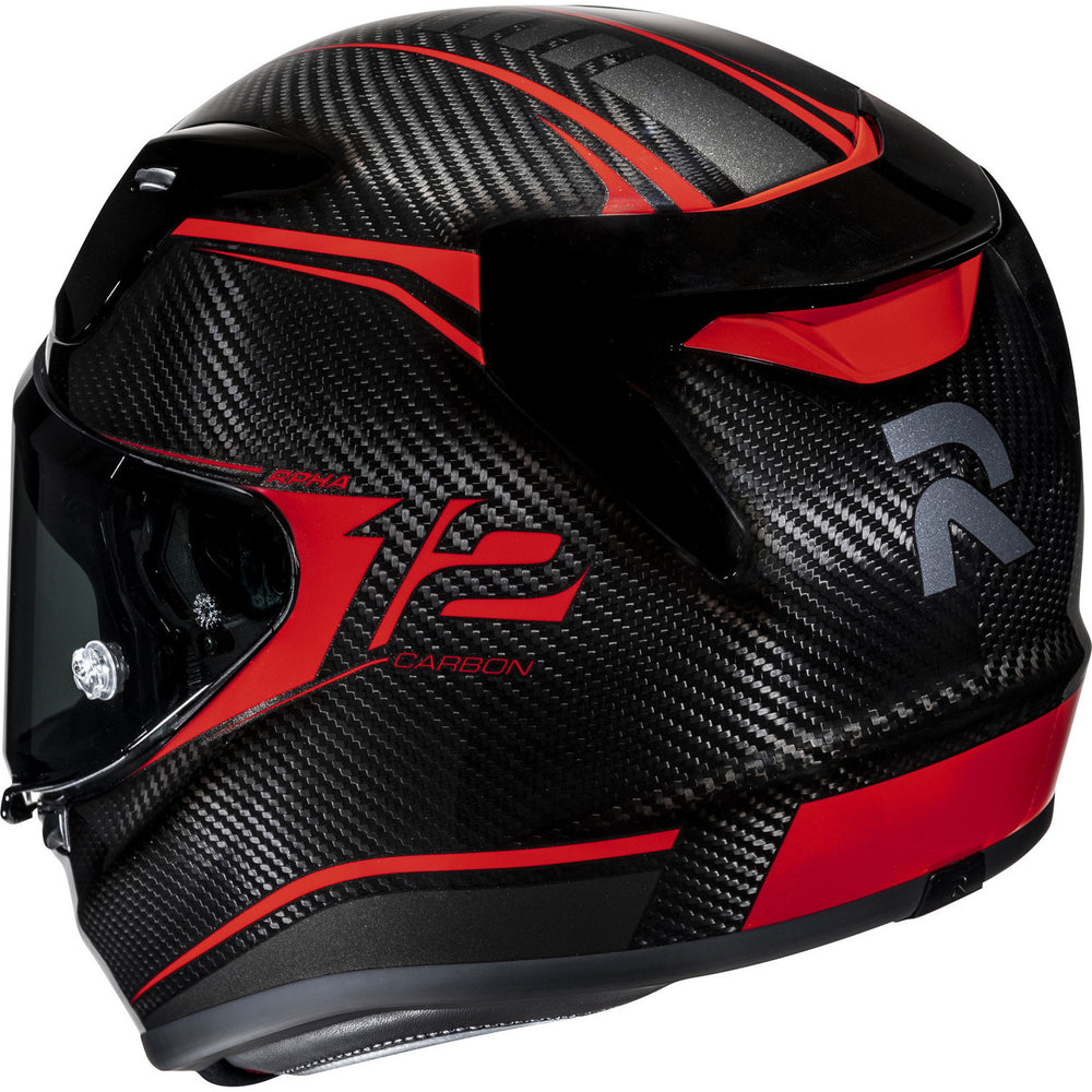 HJC RPHA 12 Carbon Keres Motorcycle Helmet - Red